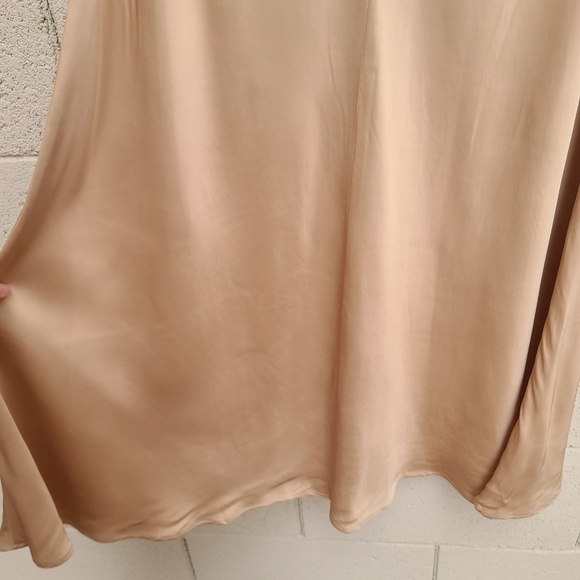 L'Agence | Clarisa Bias Maxi Skirt in Candied Ginger Size Medium - Picture 13 of 16